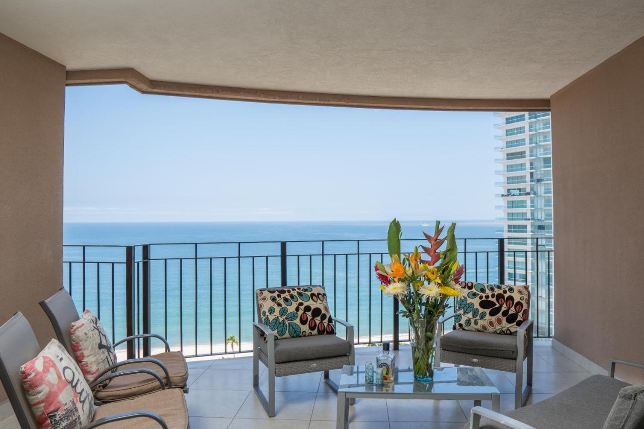Ocean Front Condo Sleeps 4 Adults-Grand Venetian T3000-1606 Puerto Vallarta Exteriör bild