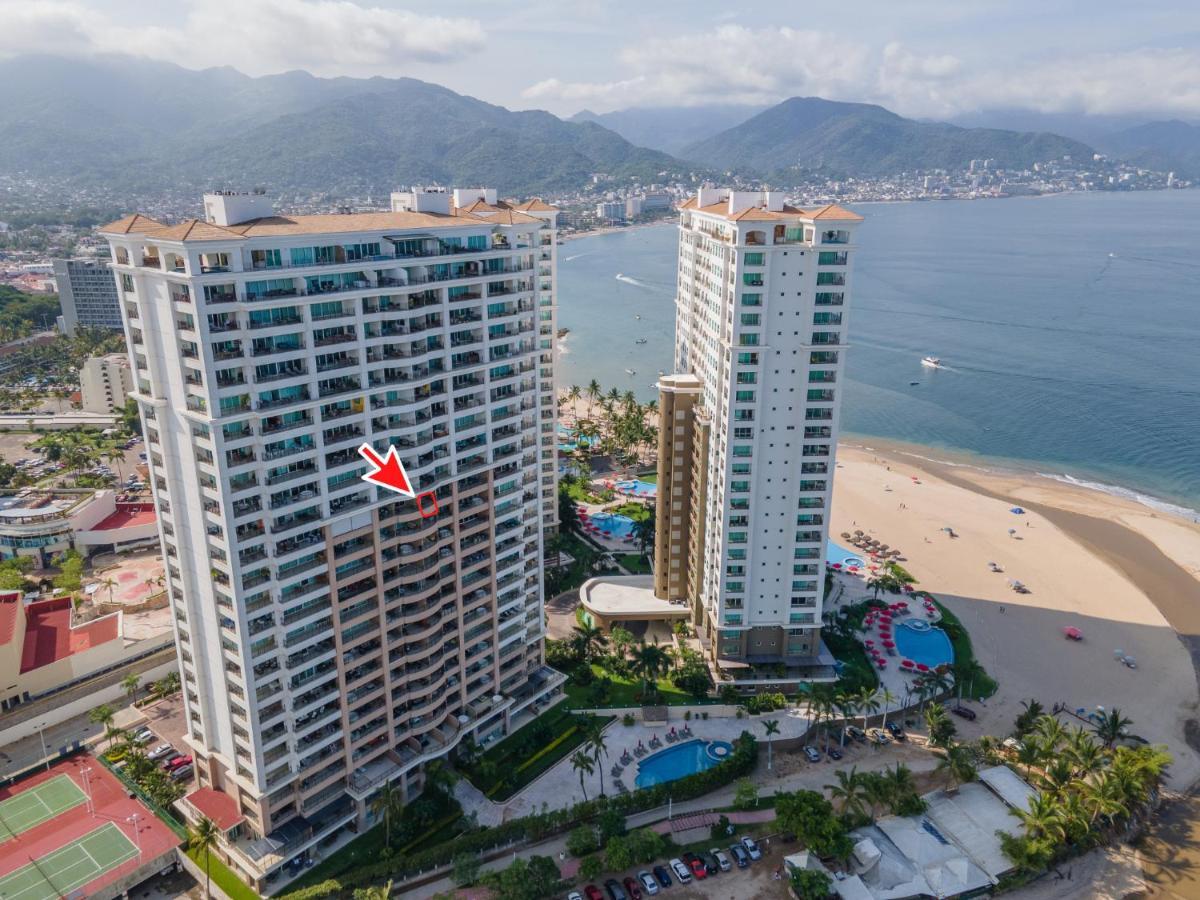Ocean Front Condo Sleeps 4 Adults-Grand Venetian T3000-1606 Puerto Vallarta Exteriör bild