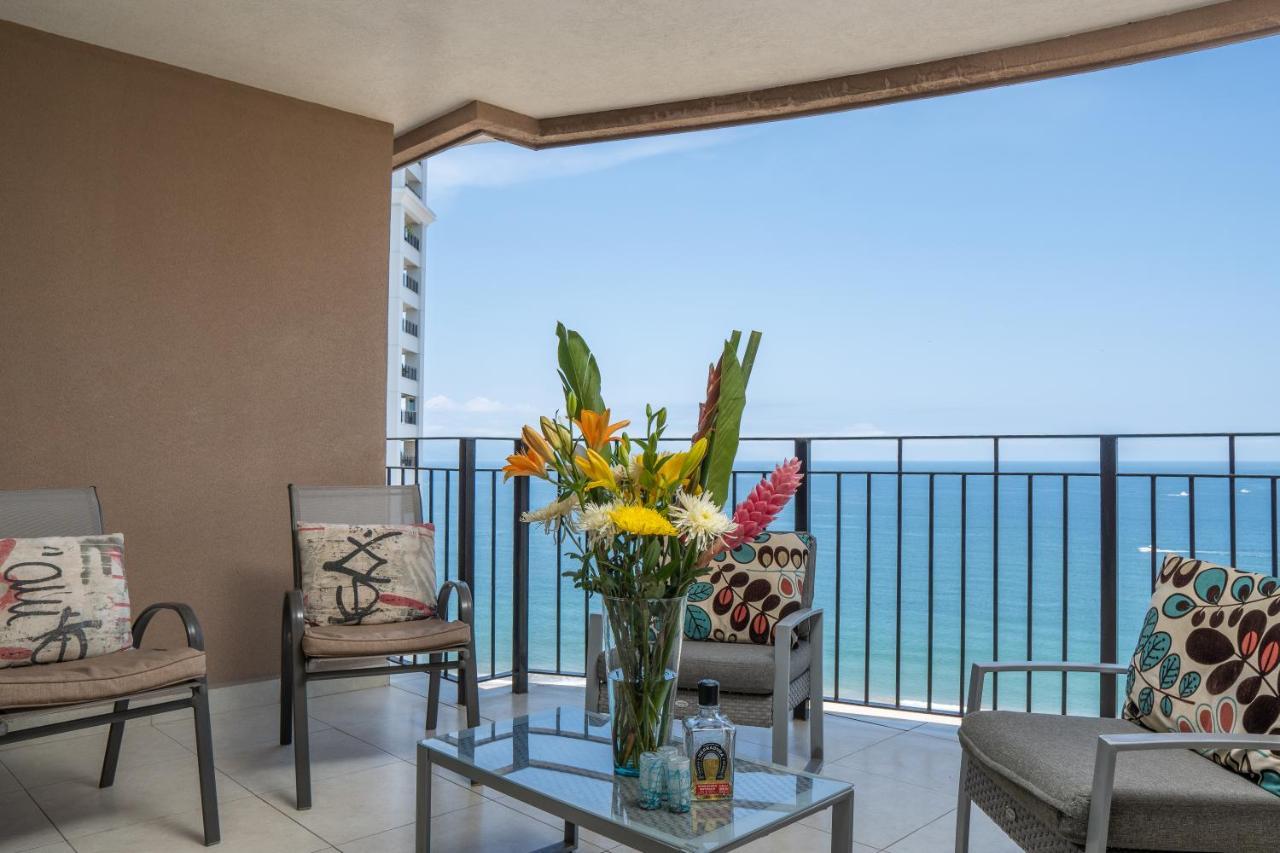 Ocean Front Condo Sleeps 4 Adults-Grand Venetian T3000-1606 Puerto Vallarta Exteriör bild